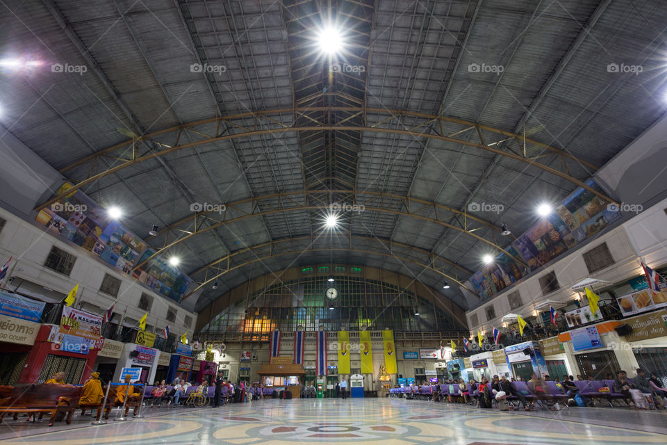 Bangkok central railway station 