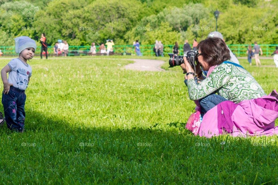 Taking a photo