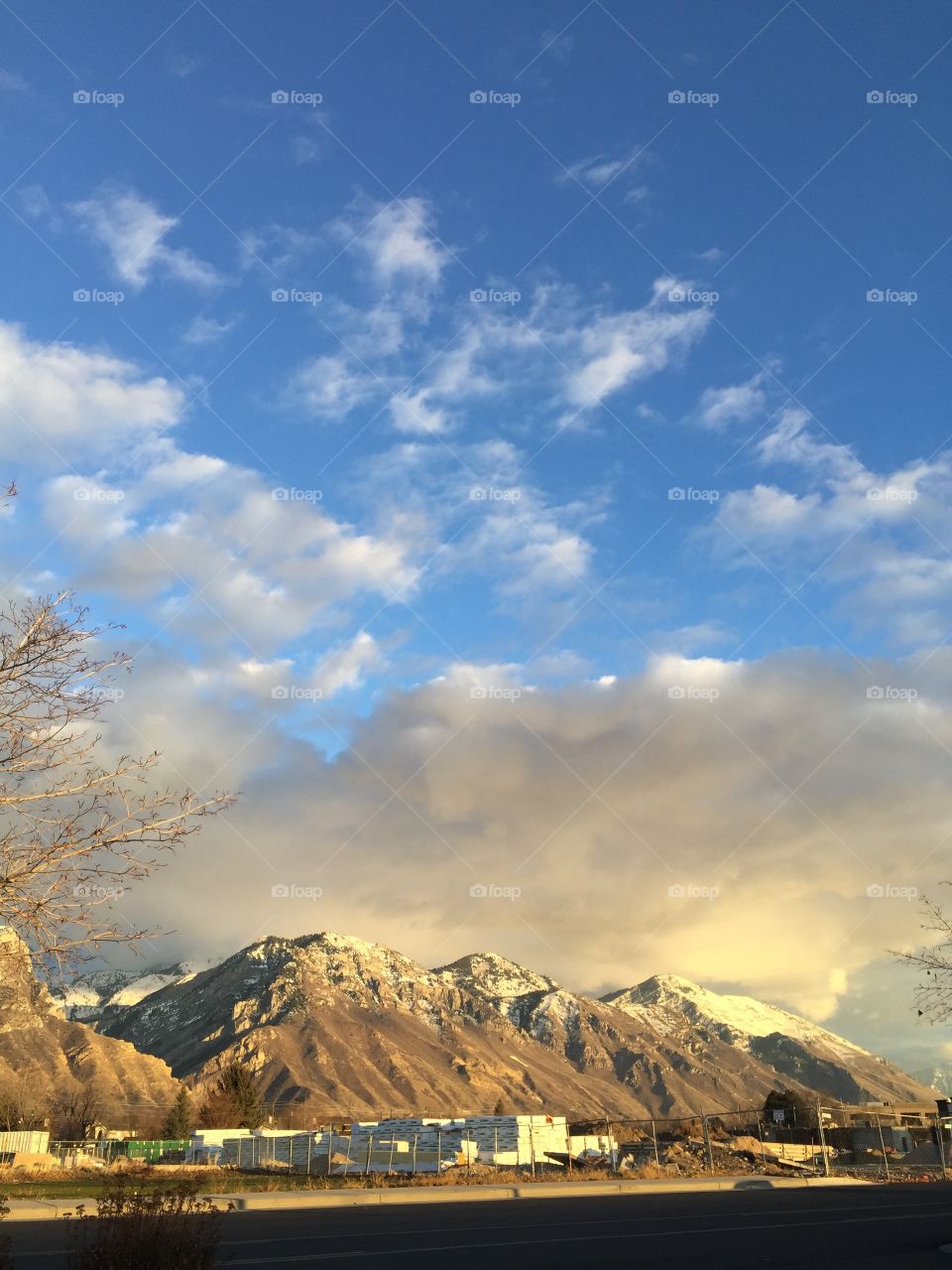 Provo Gold. Another sunset in Utah County