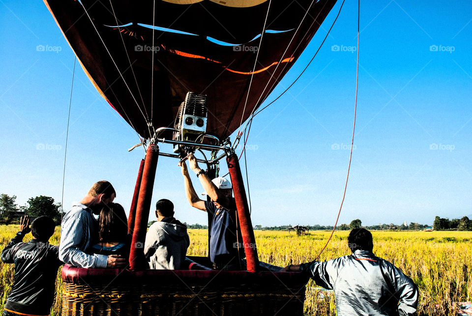 hot air balloon