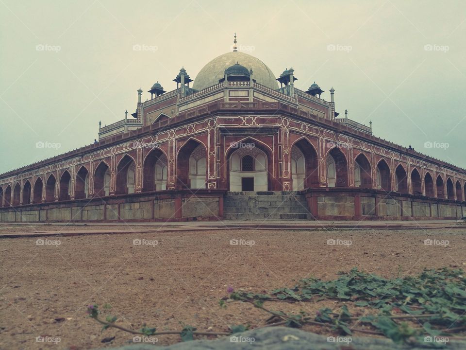 humayun's tomb, delhi, india