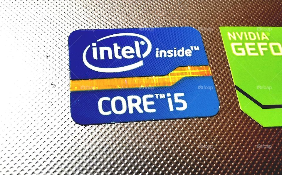 Intel i5 Sticker