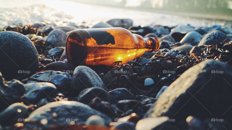 Sun light in the bottle 