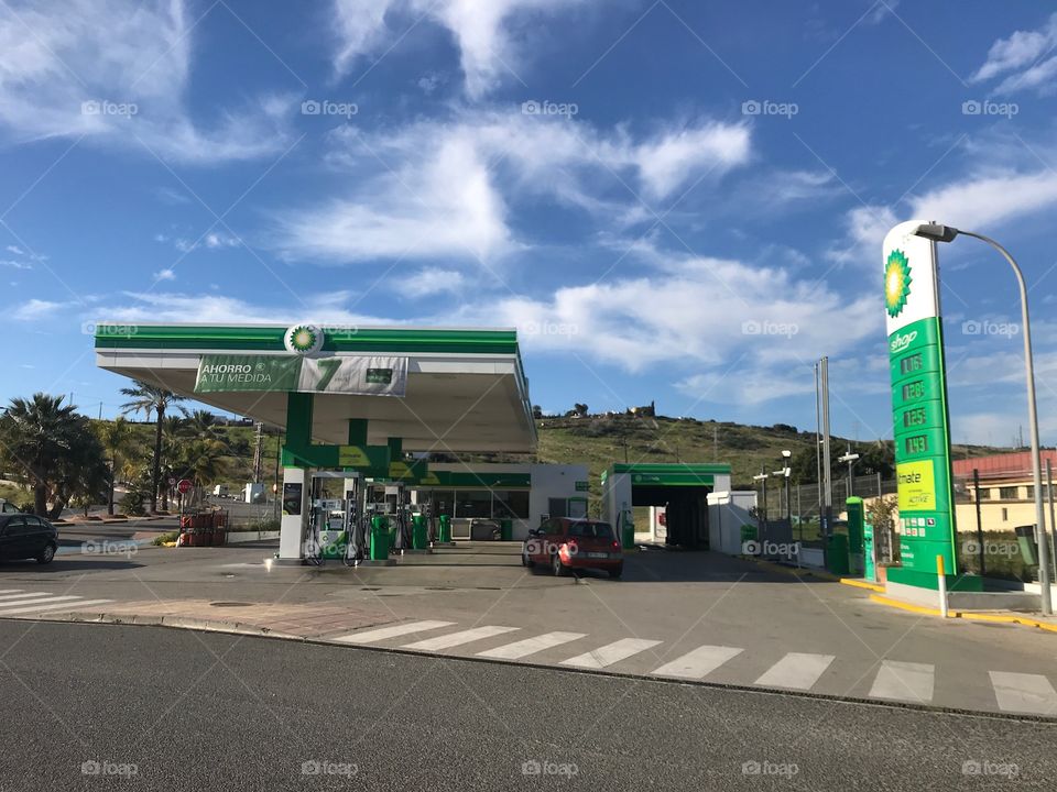 Petrol station 