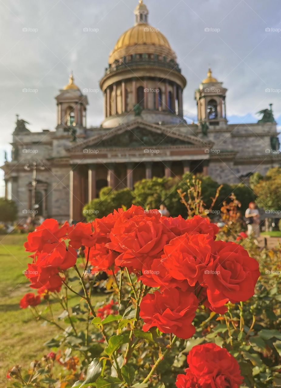 St. Isaac's Cathedral in summer
