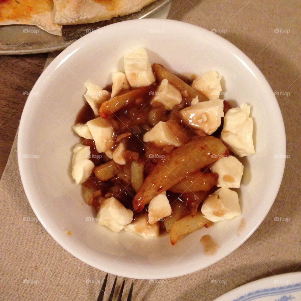 Homemade Poutine