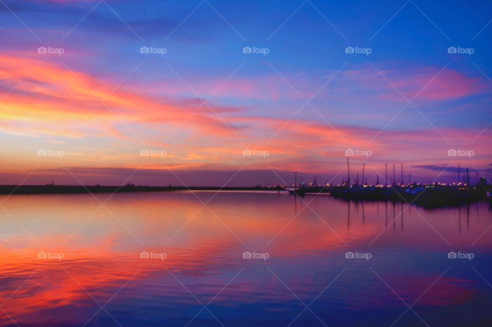 Sunset at Manila Bay