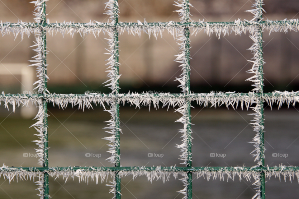 winter fence metal arty by cheesepuff5000
