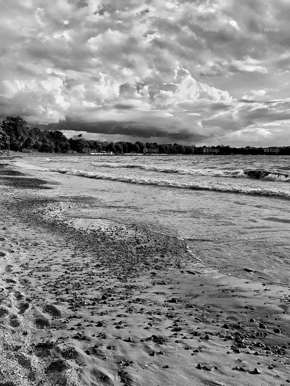 Lake Erie beach