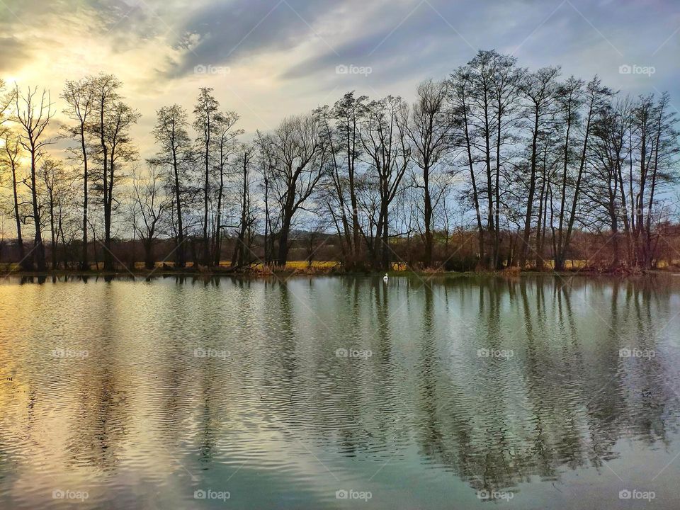 winterliche Seestimmung