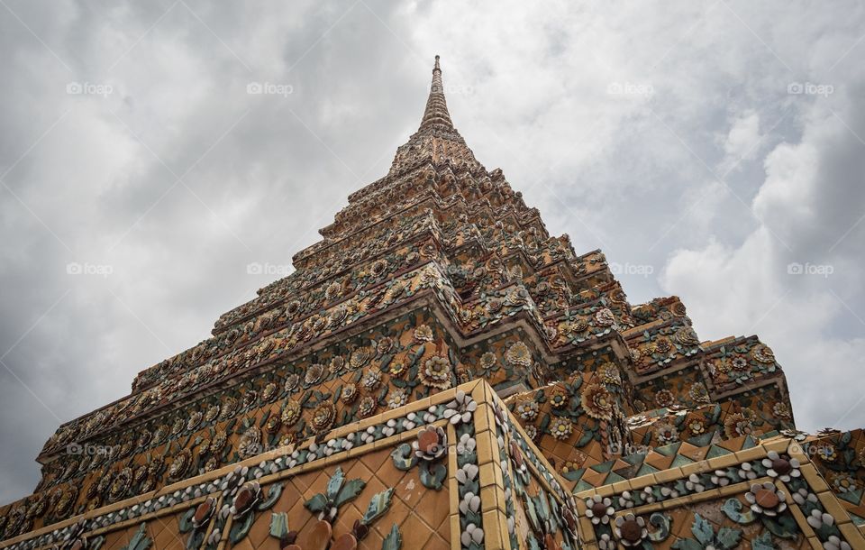 Beautiful Thai pagoda in Bangkok