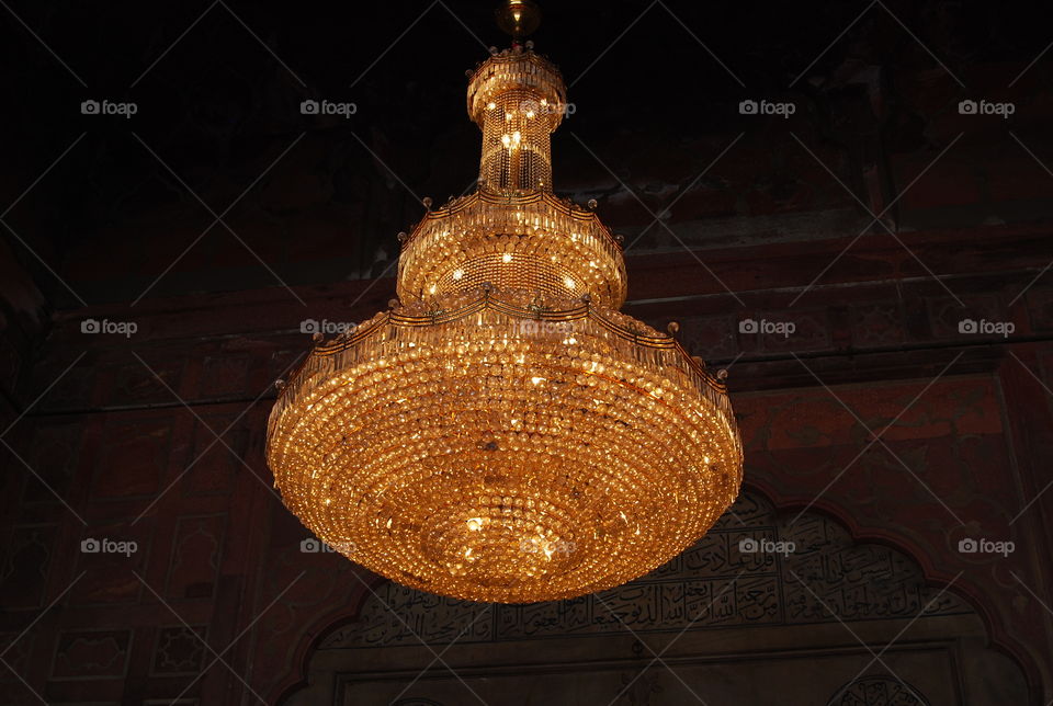 Lamp, Light, Gold, Religion, Decoration