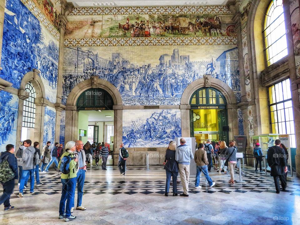 Porto Sao Bento train station