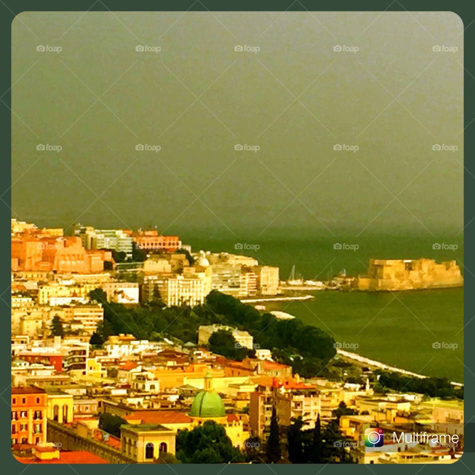 Naples. View