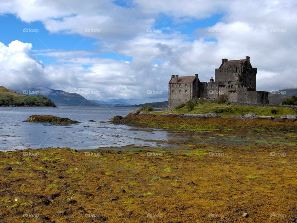 water scotland scenery castle by tommygirl-uk
