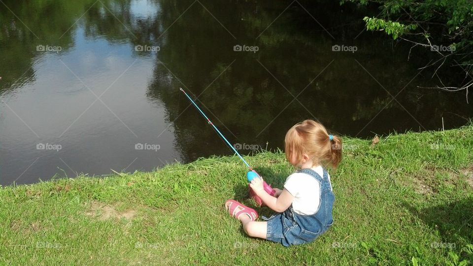 she thinks we're just fishing