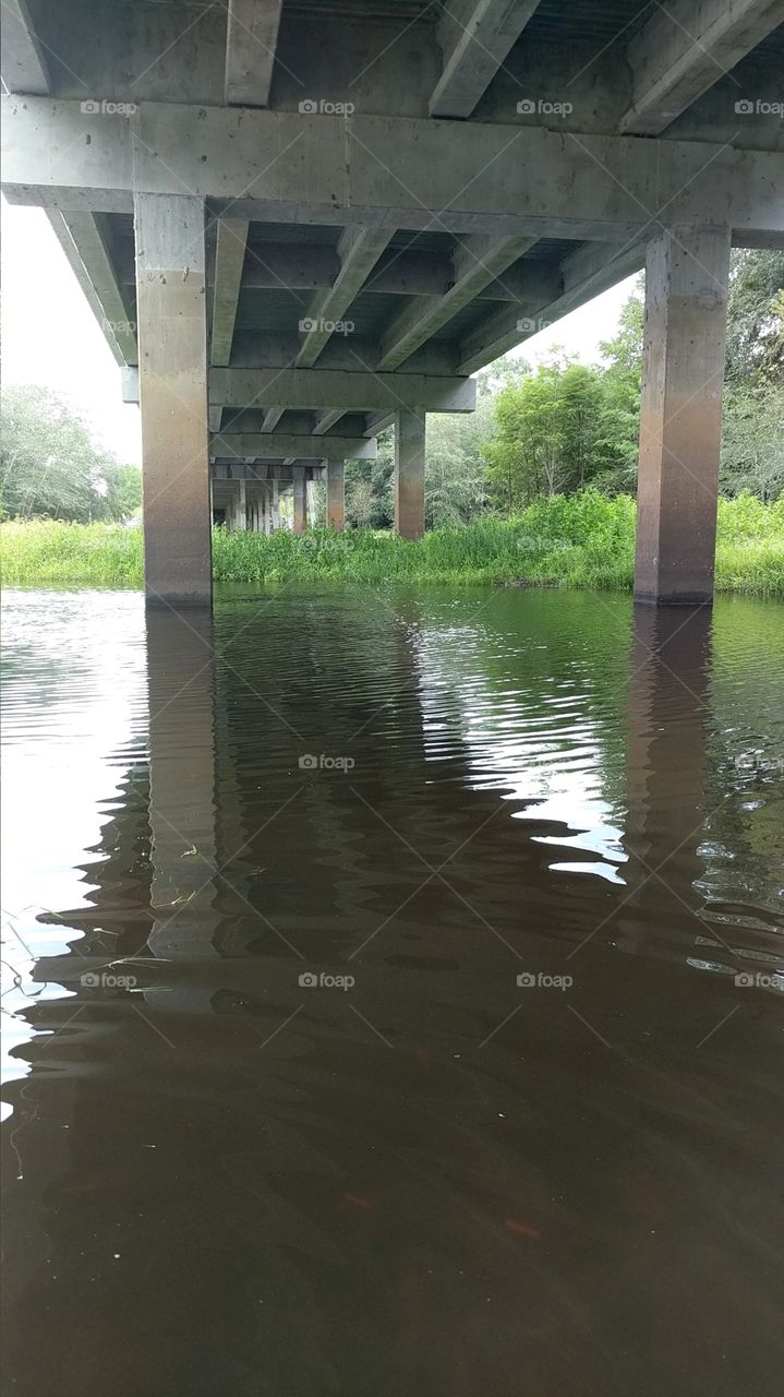 water under the bridge