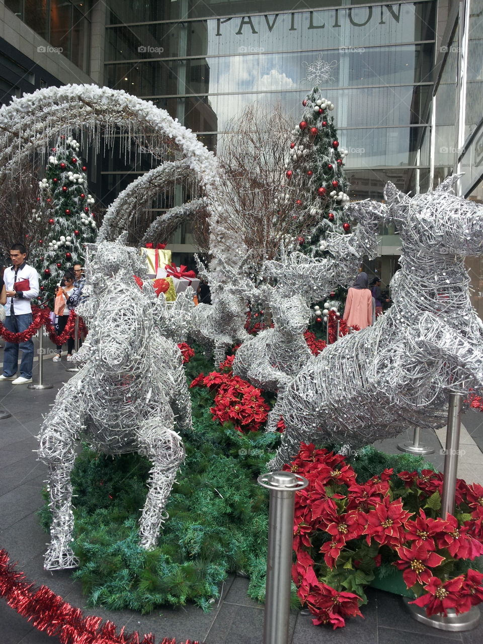 Christmas in KL. Christmas preparation in Kuala Lumpur