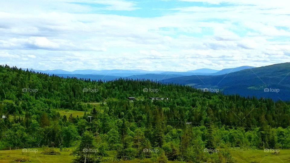 Mountains view