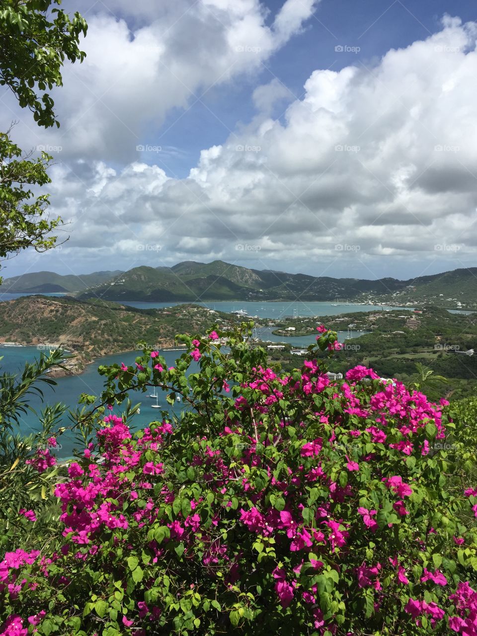 Barbuda scenic view