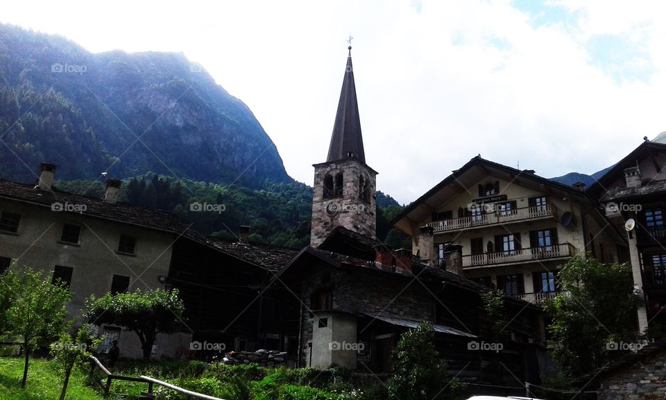 Church in the mountains