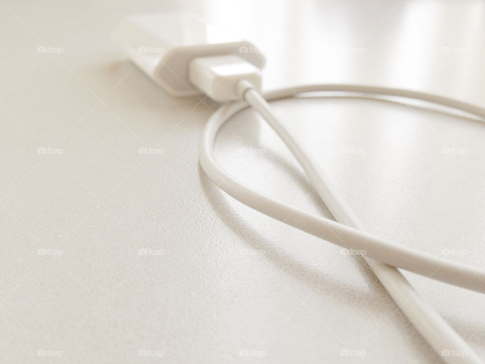 white power cable long by lotti886