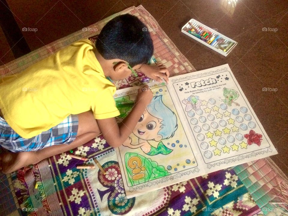 Coloring time 