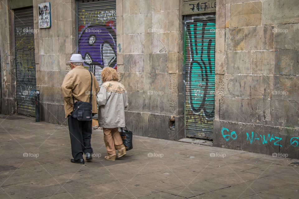 Strolling in Barcelona 