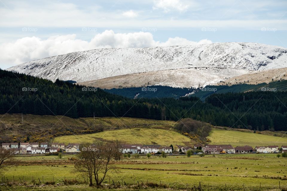 Beautiful scottish scenery