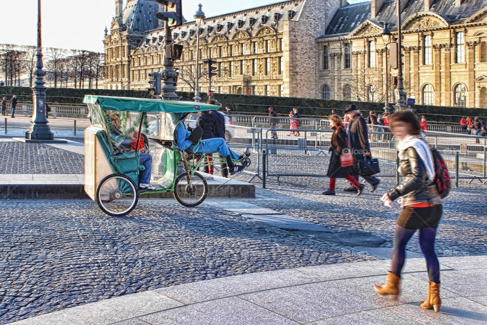 Paris street life