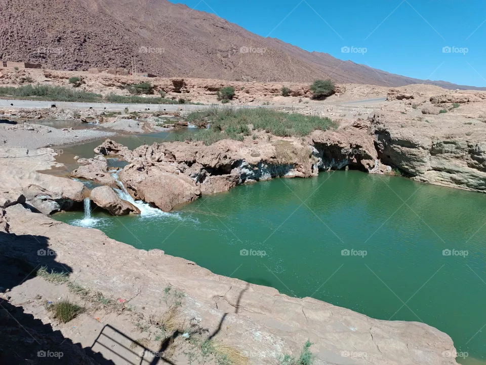 Al Atique waterfall, when the magic of the nature show itself