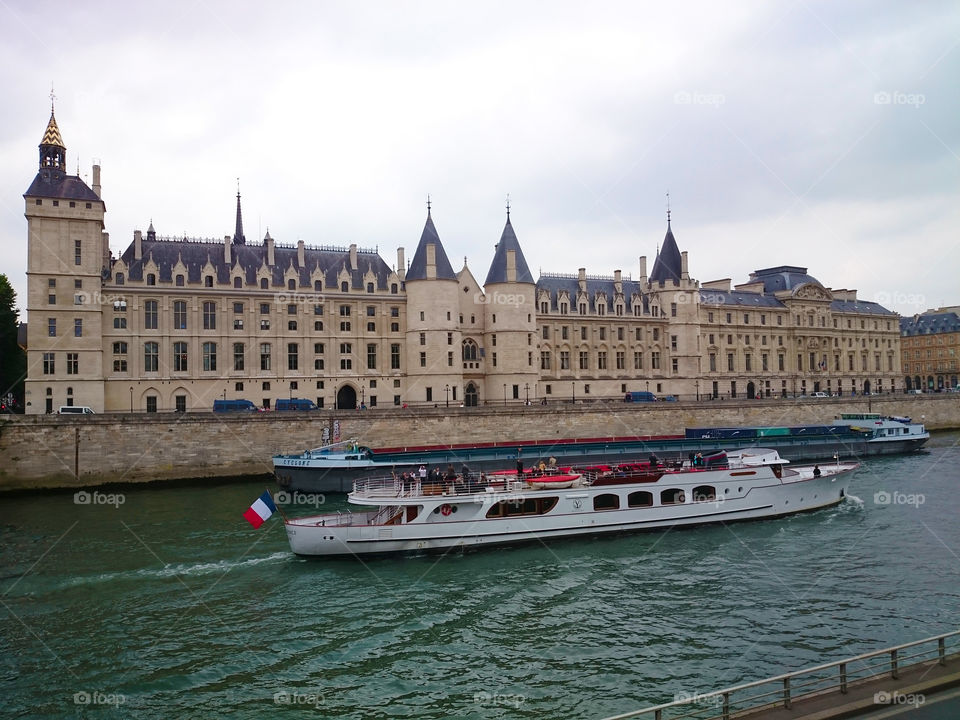 Paris, Seine river
