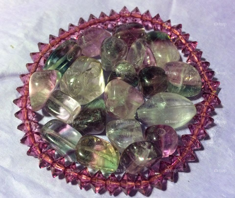 Purple beads