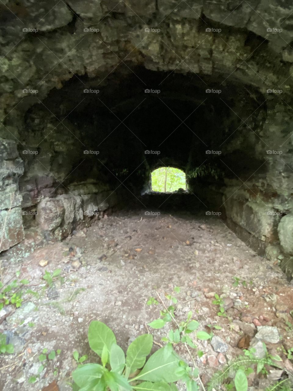 Threw and threw of a coke oven 