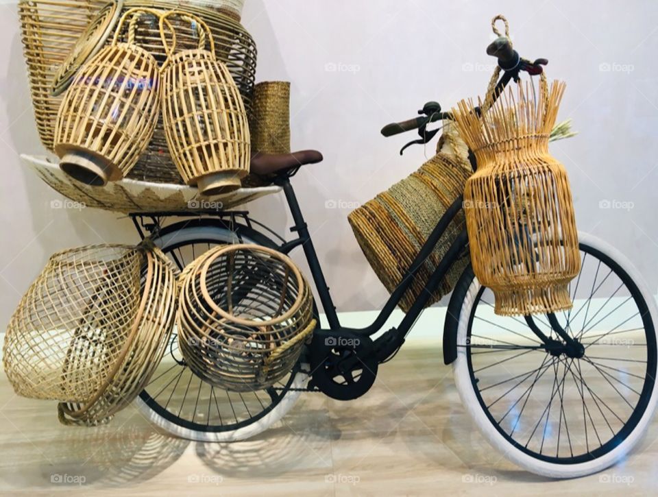  Basket, Bike, wicker, Palm leaf, travel, travel cases 