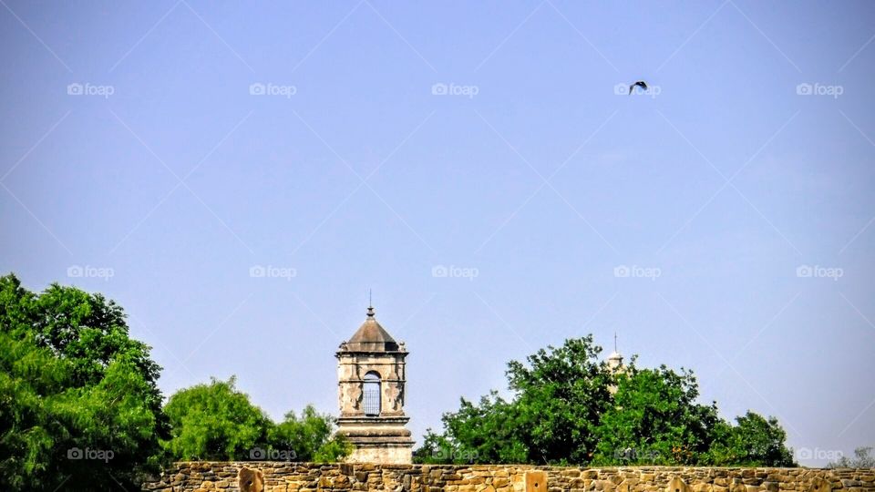 Spanish Mission - view from outside