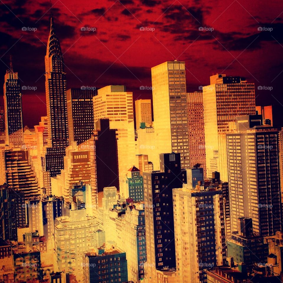 City, Skyscraper, Architecture, Downtown, Skyline