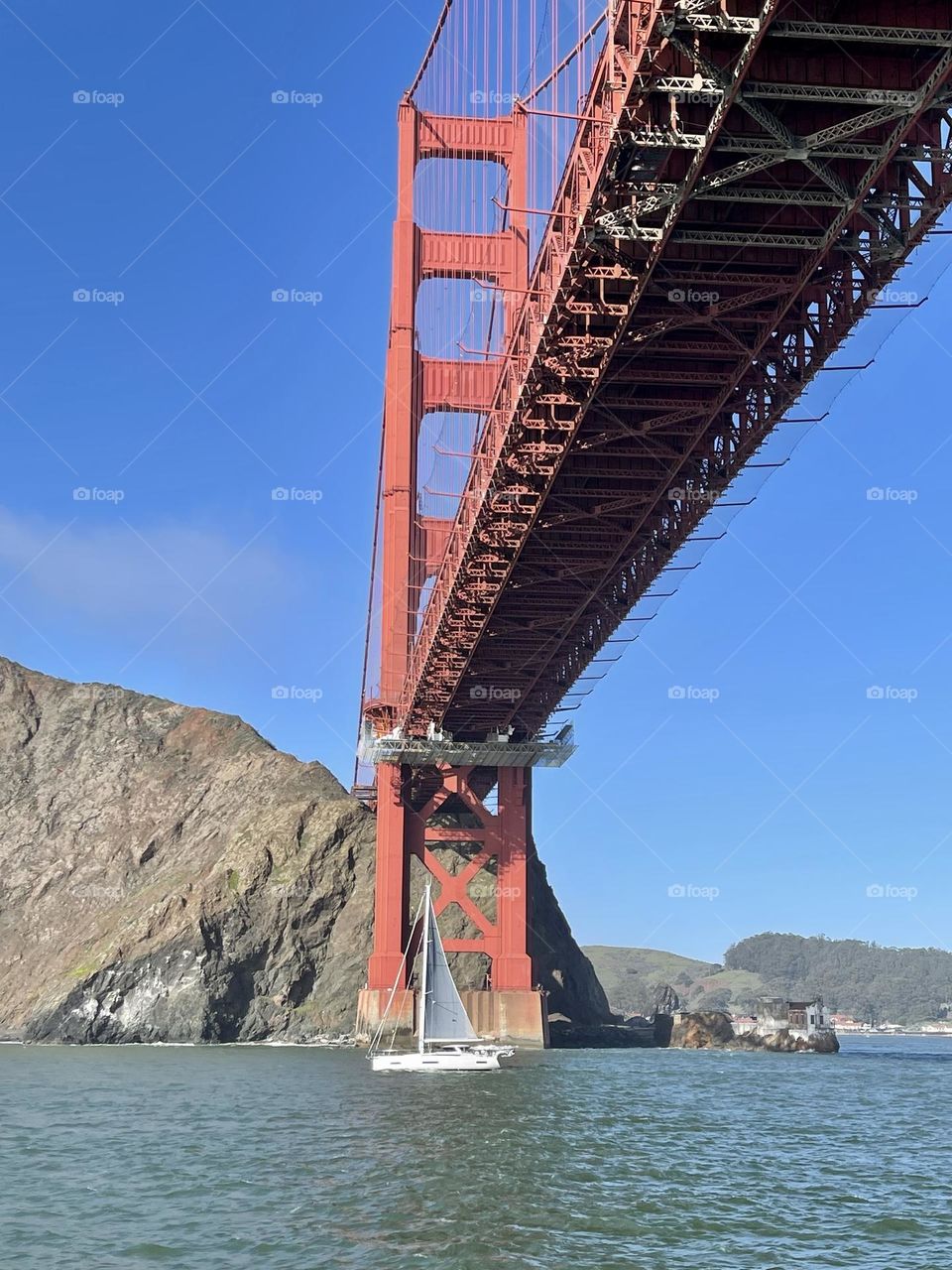 Golden Gate view from down under