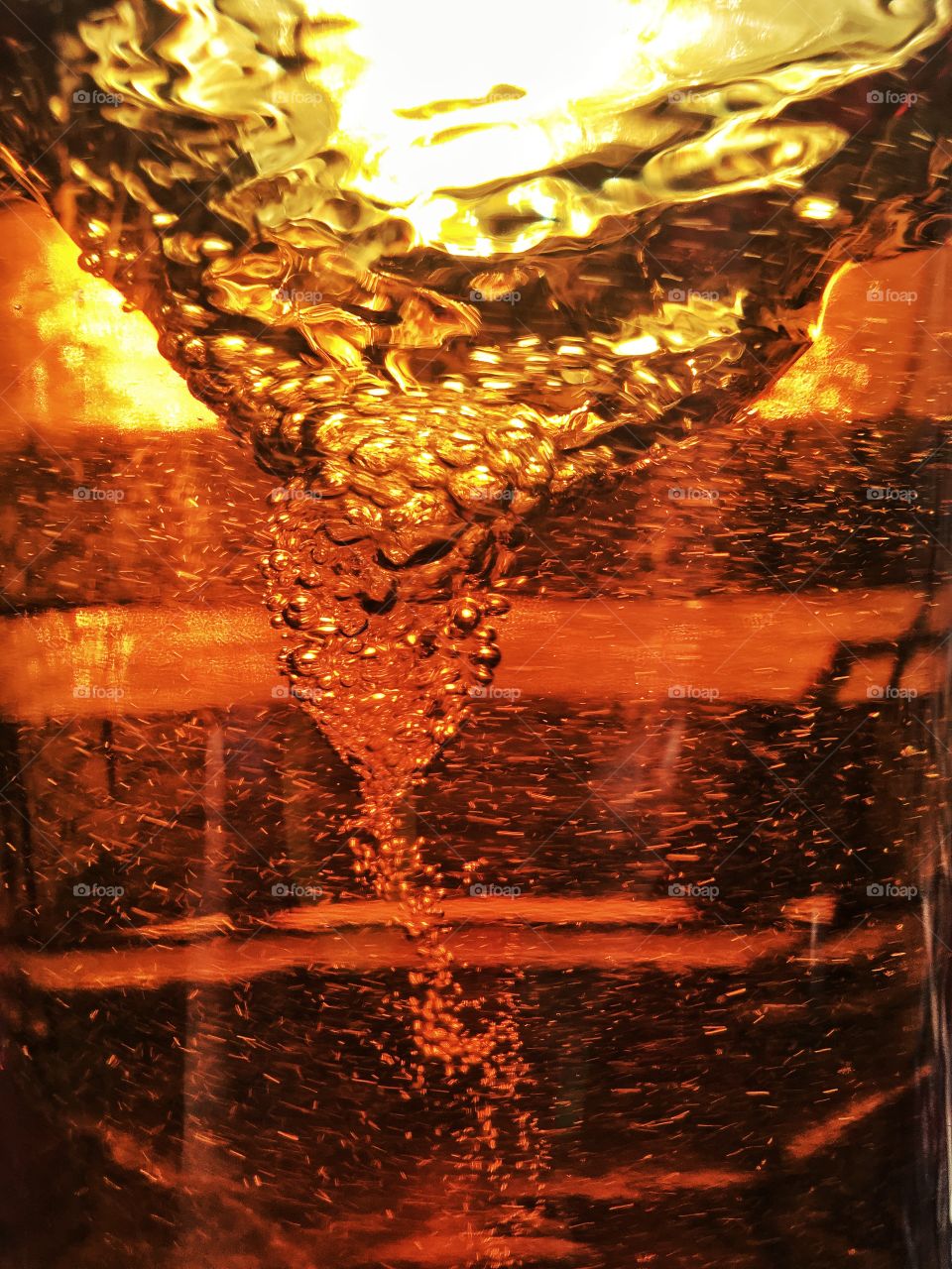 Rum bubbles 