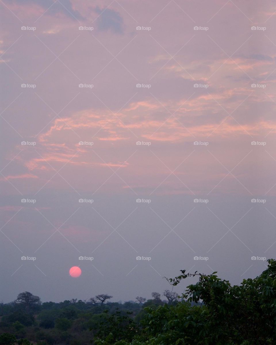 Sunrise in Kavinga 
