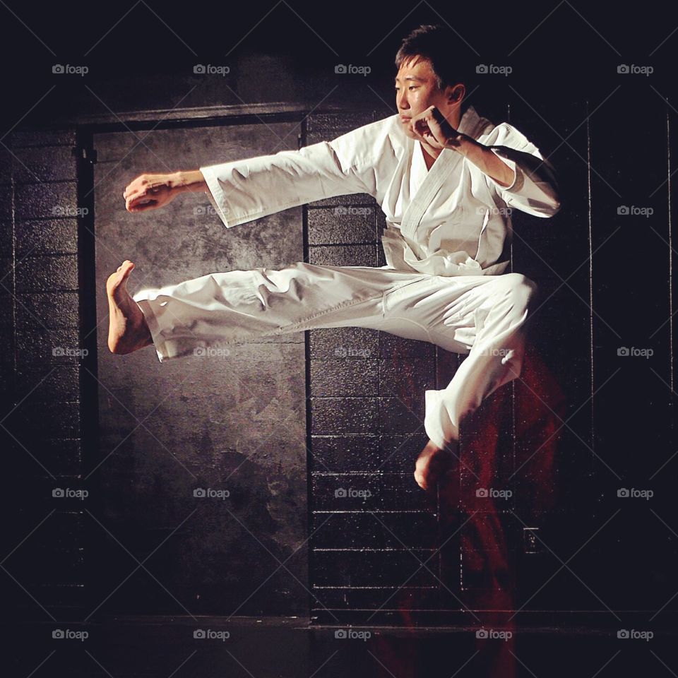 Karate Kid. It was a photography challenge about culture.