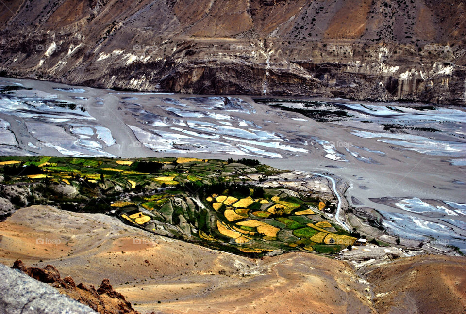 View From Tabo Monastery - Leh