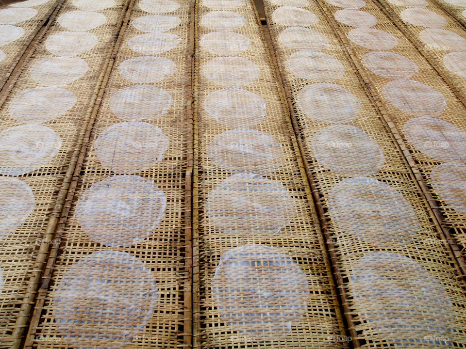 Rice paper production in Vietnam