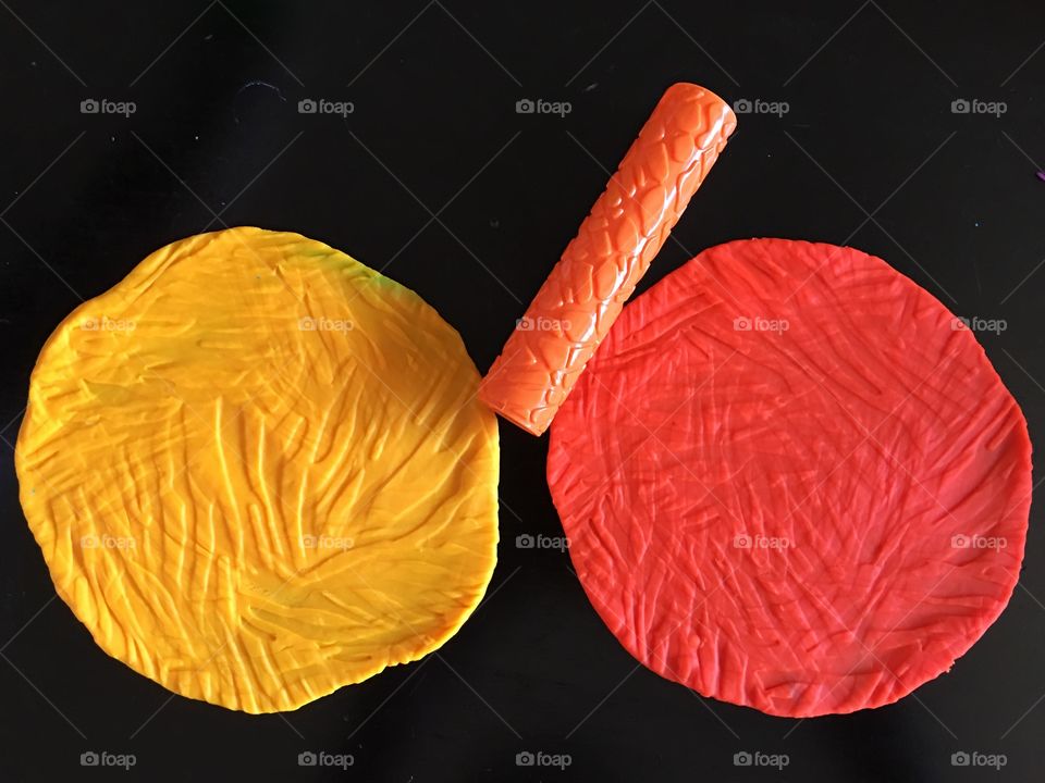 Play-doh tortillas.