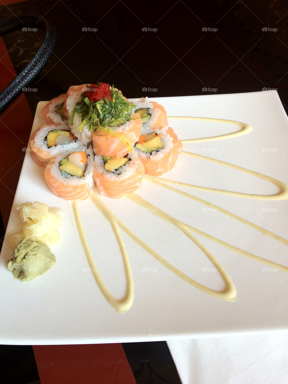 food sushi japanese salmon by shanellemarie