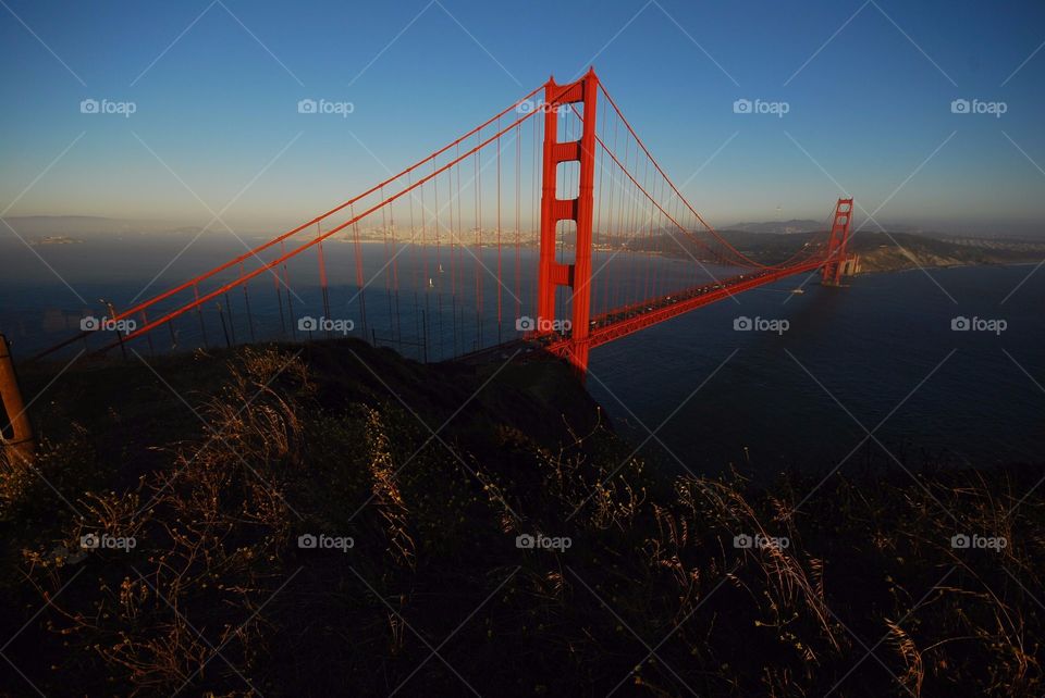 Golden Gate Bridge San fransisco SFO California USA 