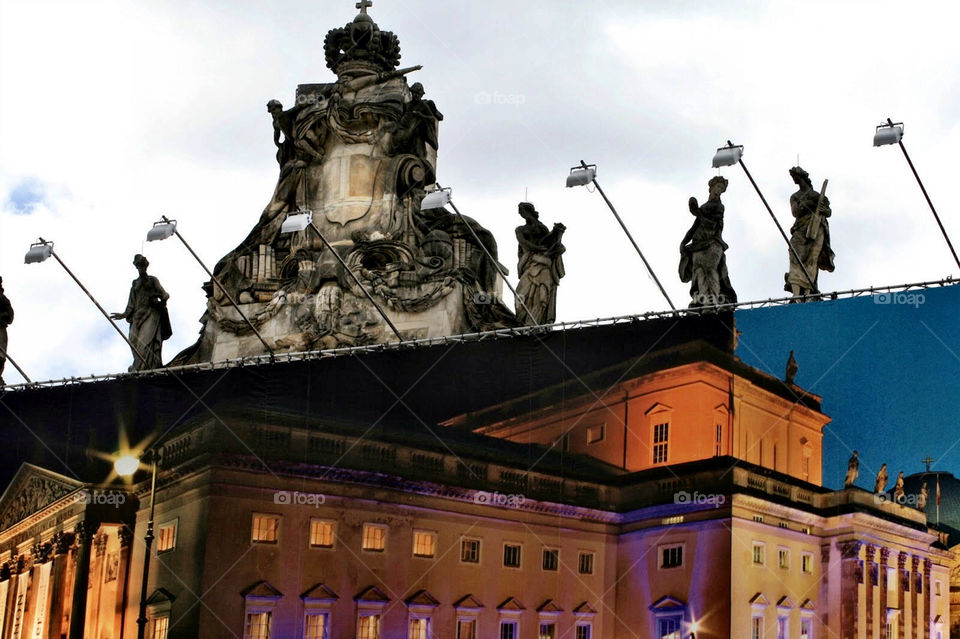 Berlin architecture . Renovation of Berlin opera
