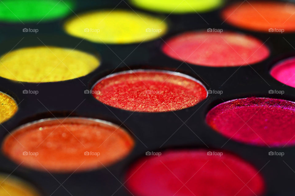 eyeshadow colorful