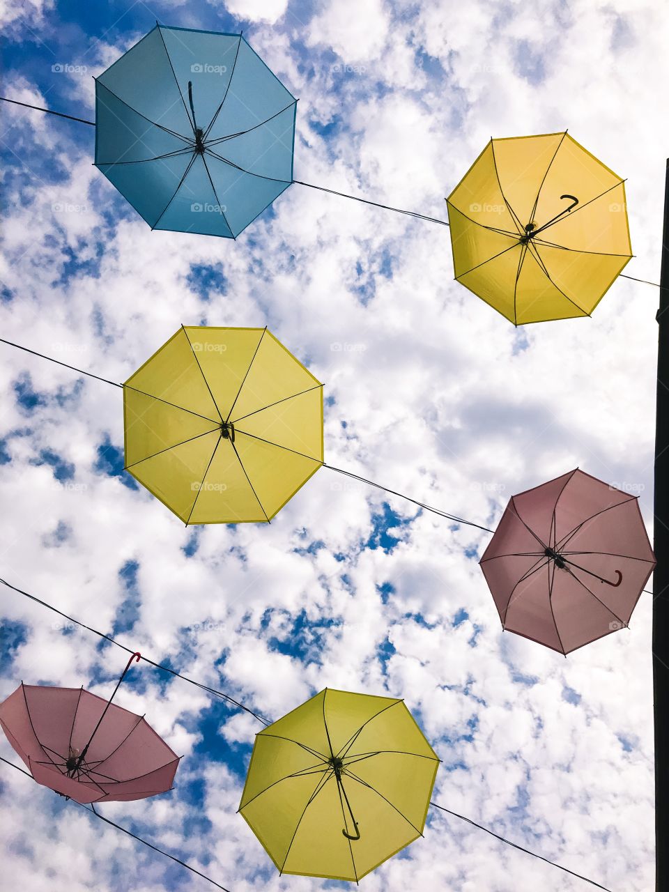 Colorful umbrellas 