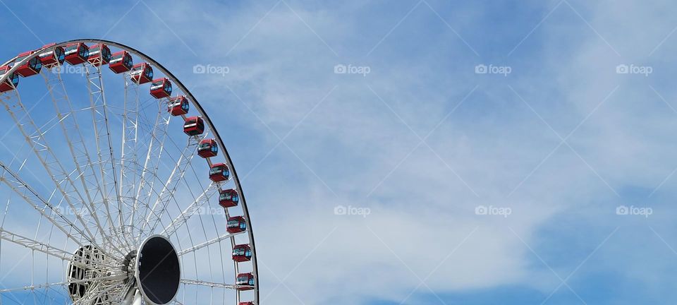 Ferris Wheel in Hong Kong